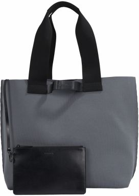 Calvin Klein Shopper  dymovo modrá / čierna