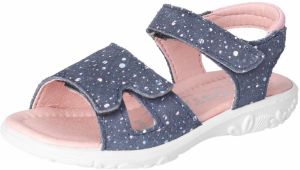 RICOSTA Otvorená obuv 'MONI'  indigo / strieborná