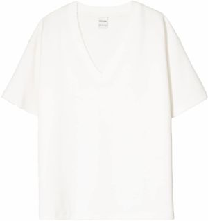 Bershka Tričko  biela