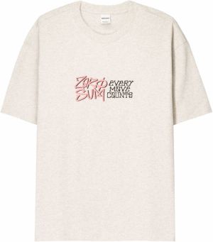 Bershka Tričko 'CHESS'  sivá melírovaná / ružová / čierna