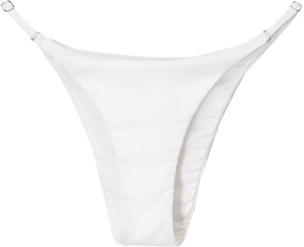 Bershka Bikinové nohavičky  biela