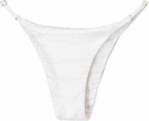 Bershka Bikinové nohavičky  biela