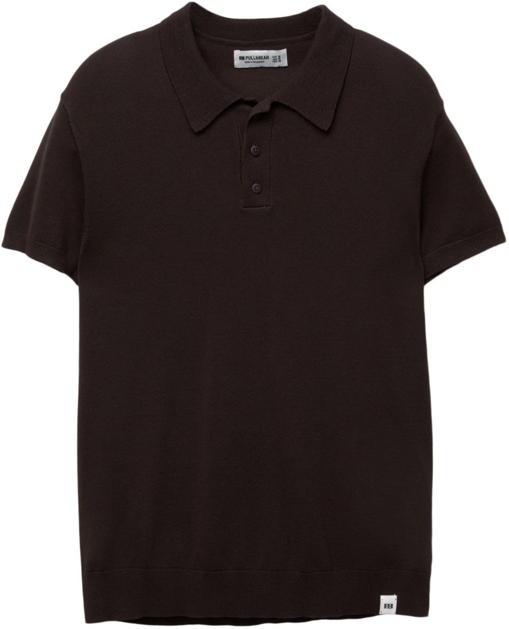Pull&Bear Tričko  čokoládová