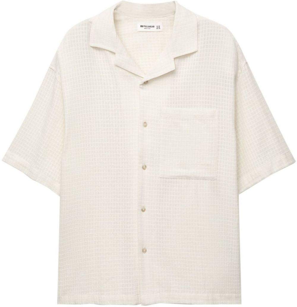Pull&Bear Košeľa  biela