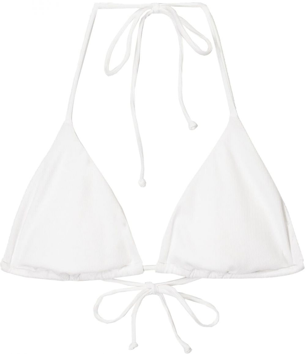 Bershka Bikinový top  biela