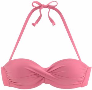 LASCANA Bikinový top 'Sofia'  ružová