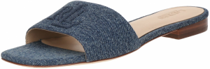 Lauren Ralph Lauren Šľapky 'EVERLEY'  modrá denim
