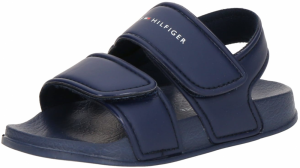 TOMMY HILFIGER Sandále  námornícka modrá / brusnicová / biela