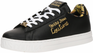 Versace Jeans Couture Nízke tenisky 'FONDO COURT 88'  zlatá / čierna