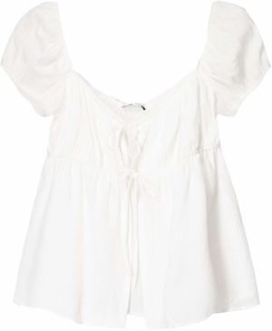 Bershka Blúzka  biela