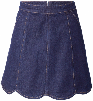 YAS Sukňa 'YASMARIA'  modrá denim