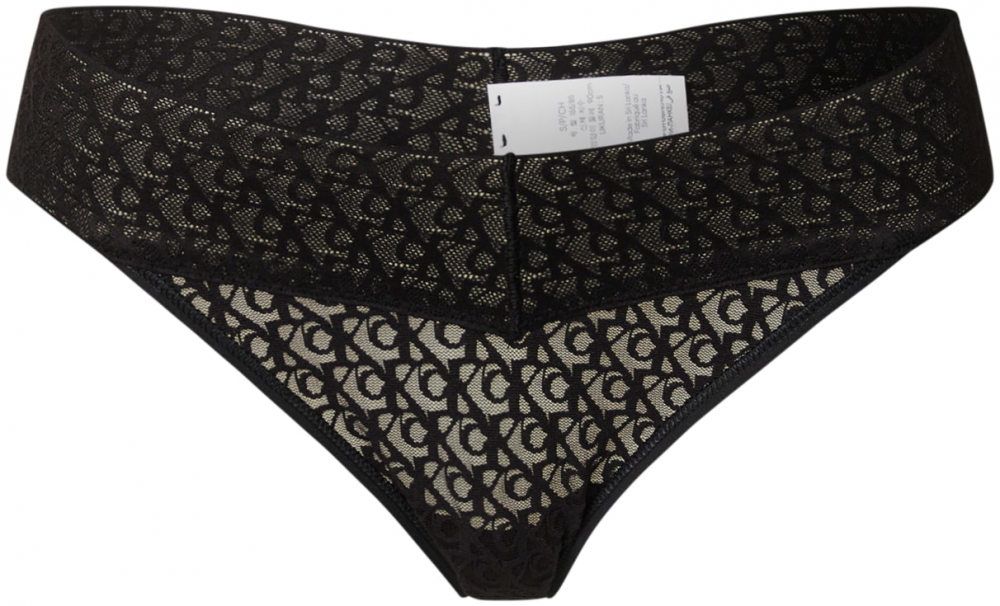 Calvin Klein Underwear Tangá  čierna