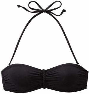 BUFFALO Bikinový top 'Happy'  čierna