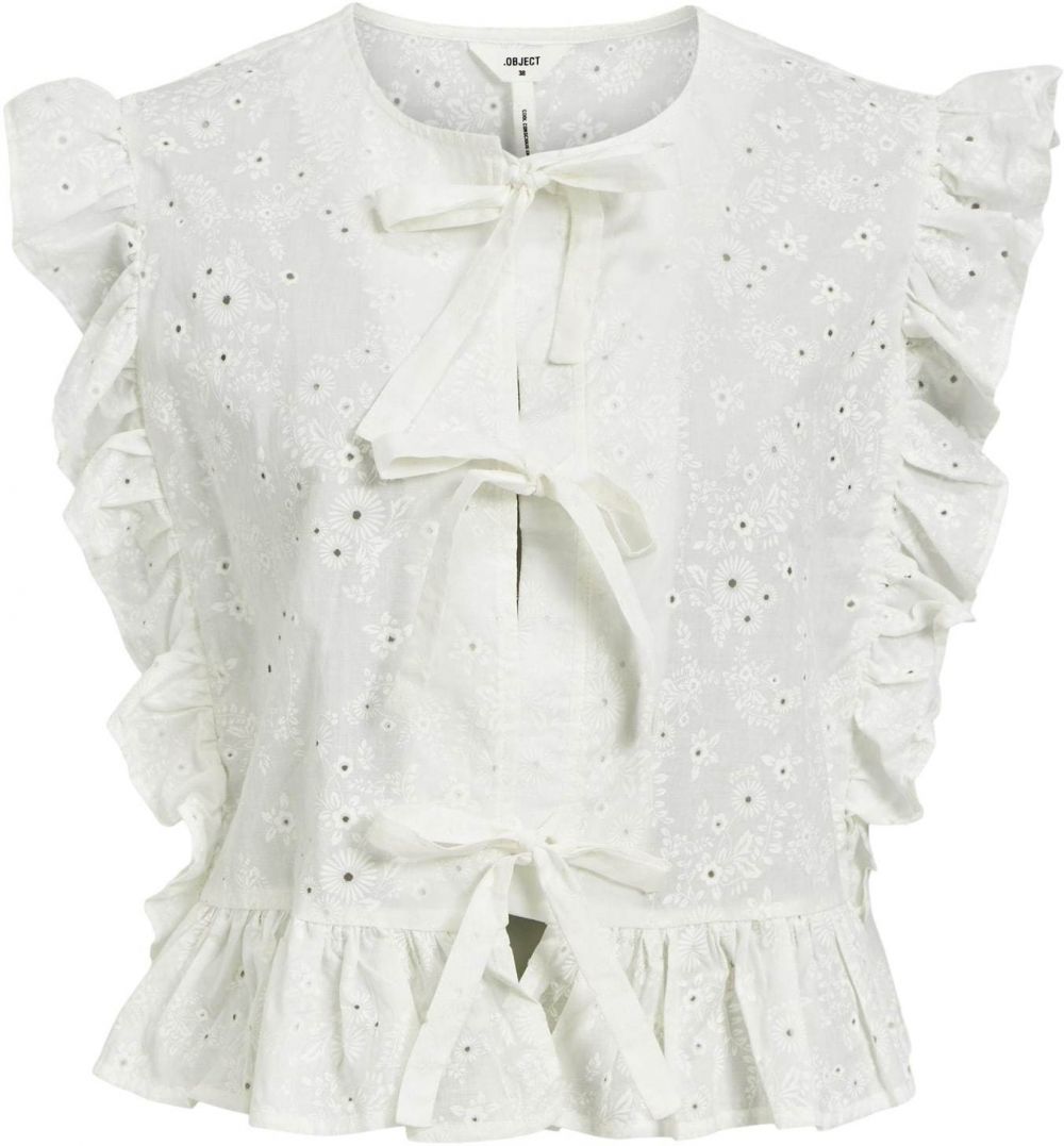 OBJECT Top 'Cilie'  biela
