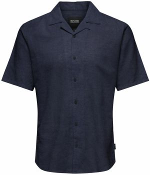 Only & Sons Košeľa 'ONSCaiden'  námornícka modrá