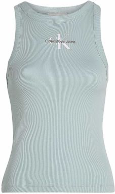 Calvin Klein Jeans Top  svetlomodrá / biela