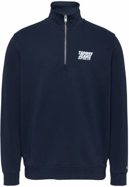Tommy Jeans Mikina  námornícka modrá / svetlomodrá
