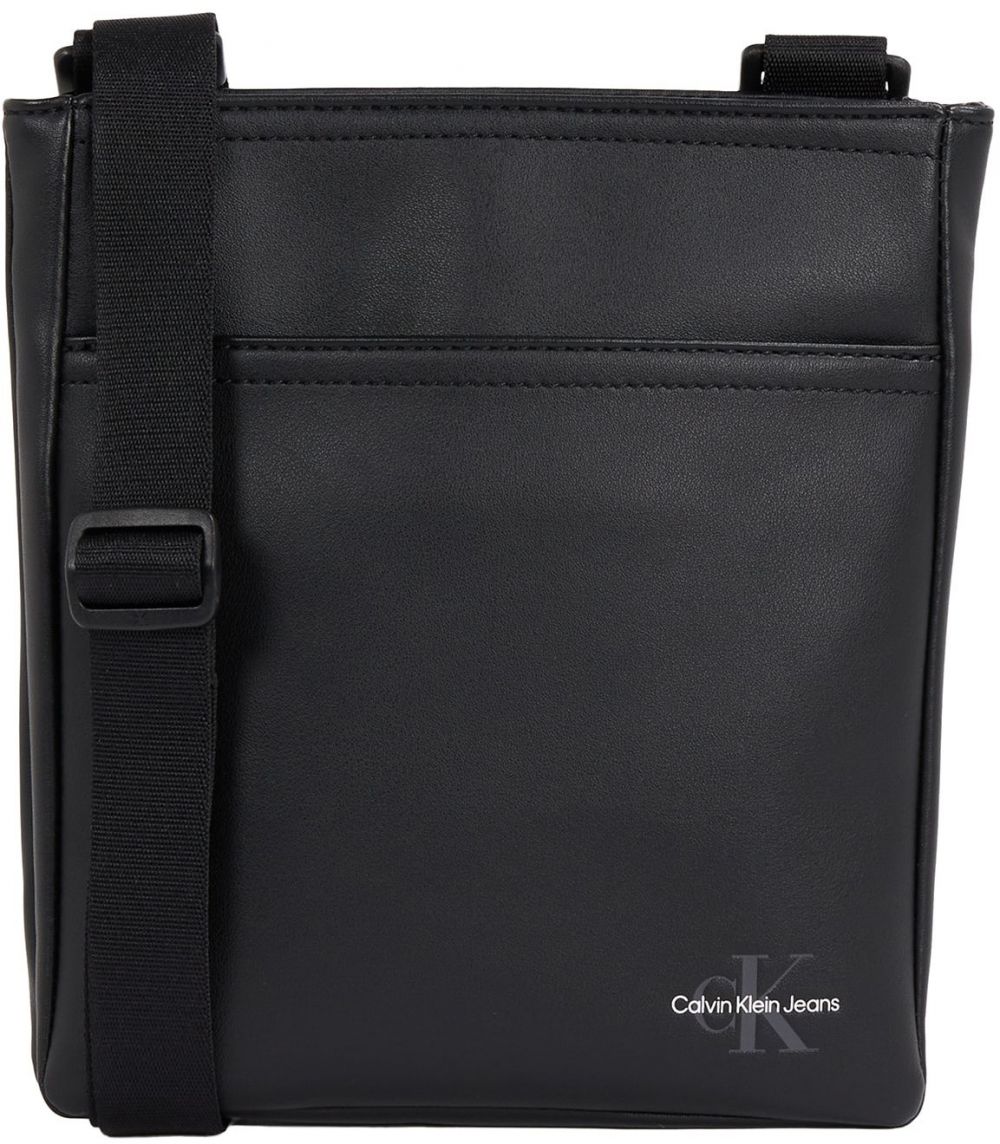 Calvin Klein Jeans Taška cez rameno  tmavosivá / čierna / biela