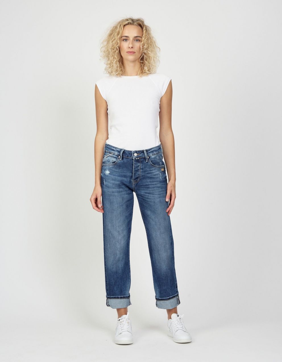 Gang Džínsy '94THELMA'  modrá denim