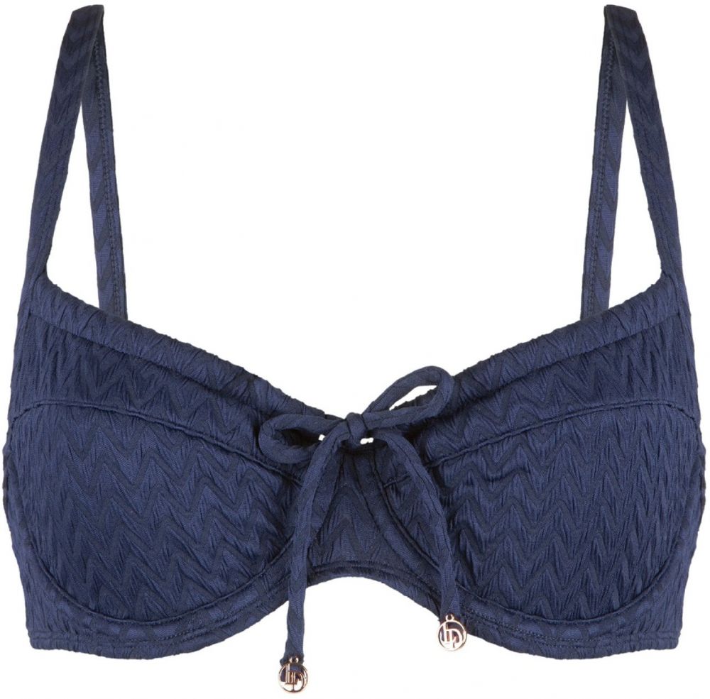 LingaDore Bikinový top  tmavomodrá