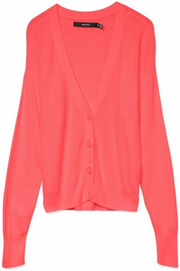 VERO MODA Kardigán 'VMNew Lexsun'  melónová