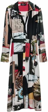 Desigual Košeľové šaty 'Designed by Mr. Christian Lacroix'  zmiešané farby