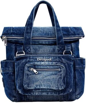 Desigual Batoh  modrá denim