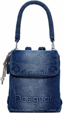 Desigual Batoh  modrá denim