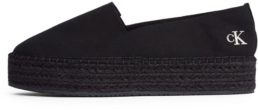 Calvin Klein Jeans Espadrilky  čierna