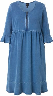 Ulla Popken Šaty  modrá denim