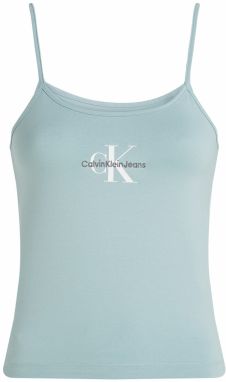 Calvin Klein Jeans Top  svetlomodrá / biela