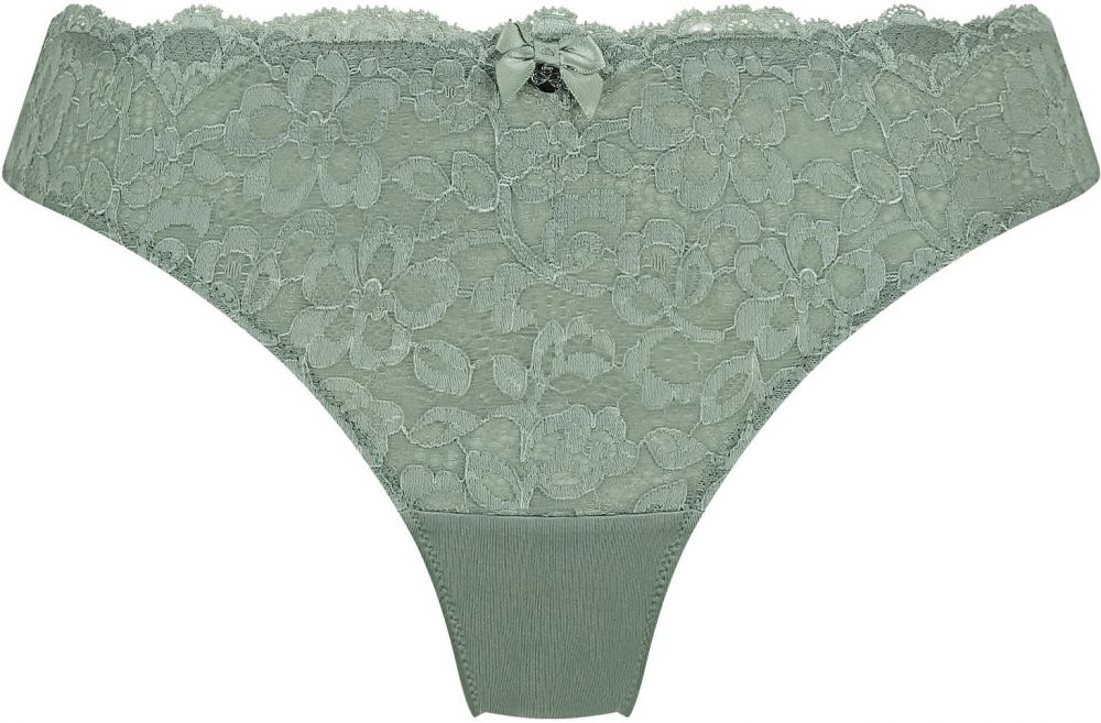 Hunkemöller Tangá 'Marine'  olivová