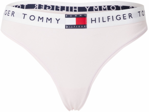 Tommy Hilfiger Underwear Tangá 'CLASSIC'  púdrová / červená / čierna