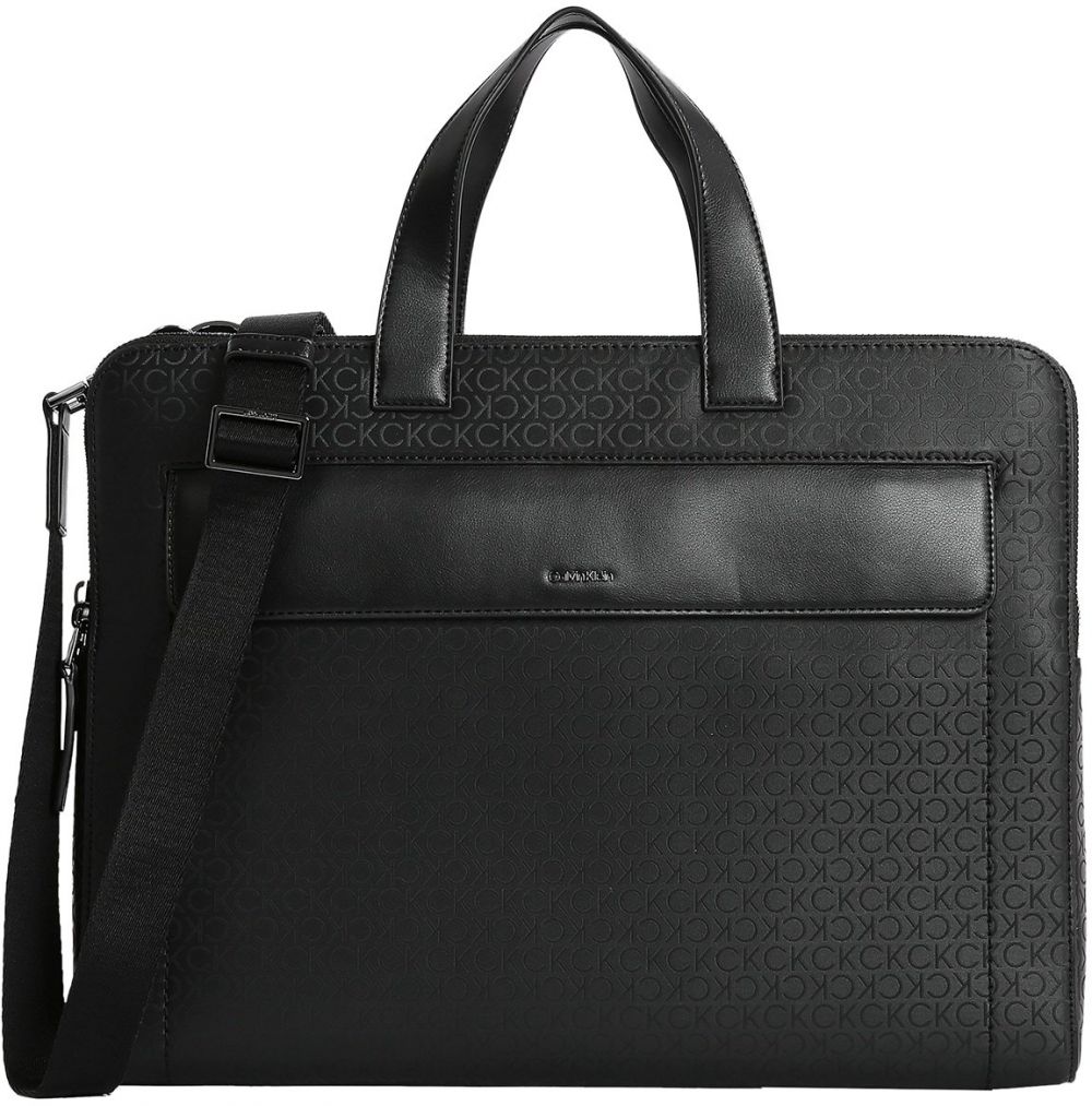 Calvin Klein Taška na notebook  čierna
