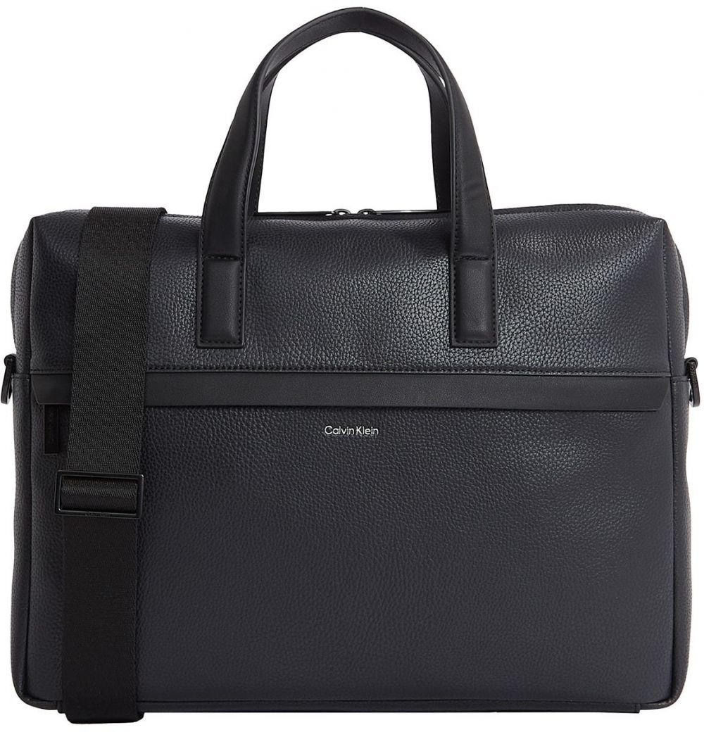 Calvin Klein Taška na notebook 'Must'  čierna