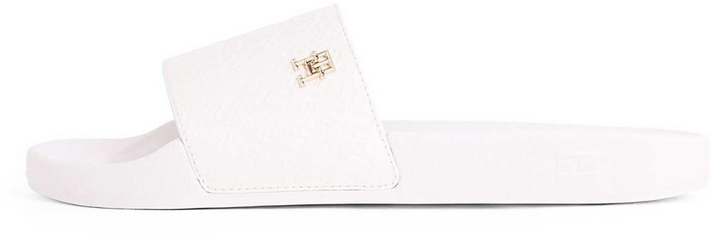 TOMMY HILFIGER Šľapky  biela