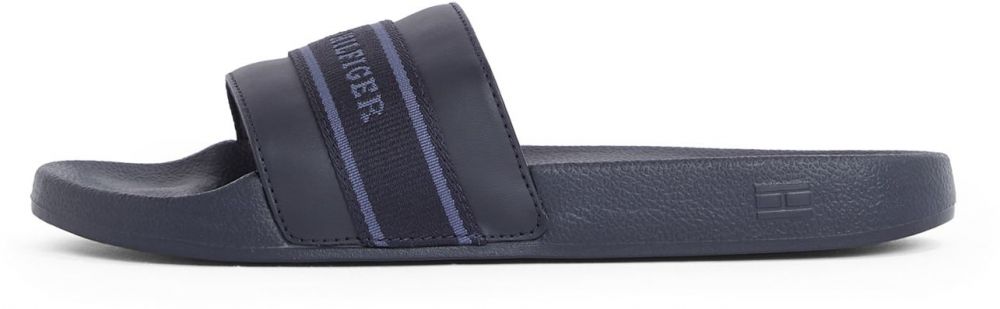 TOMMY HILFIGER Šľapky  tmavomodrá / zafírová