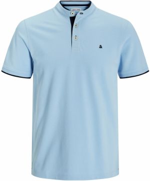 JACK & JONES Tričko 'JJEPaulos'  svetlomodrá / tmavomodrá