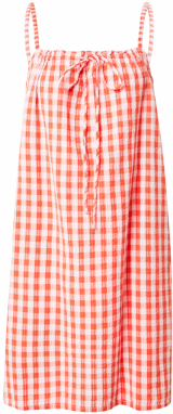 VERO MODA Letné šaty 'OTHEA'  svetločervená / biela