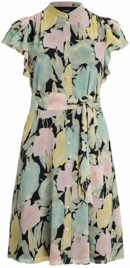 Lauren Ralph Lauren Plus Košeľové šaty  žltá / mätová / ružová / čierna