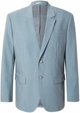 JACK & JONES Sako 'BUSHWICK HARRY'  modrá melírovaná