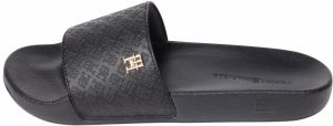 TOMMY HILFIGER Šľapky  čierna