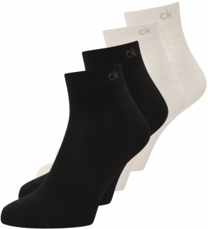 Calvin Klein Underwear Ponožky  sivobéžová / čierna