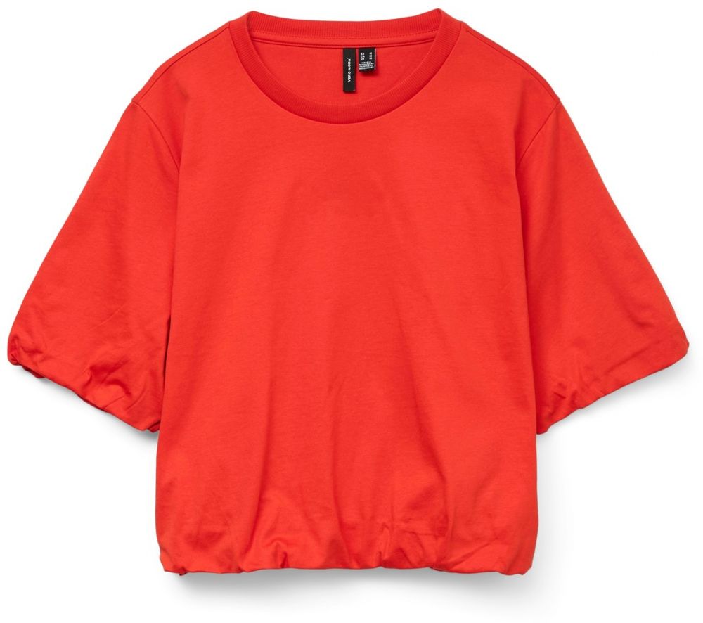Vero Moda Petite Tričko 'VMAYA PENNY'  ohnivo červená