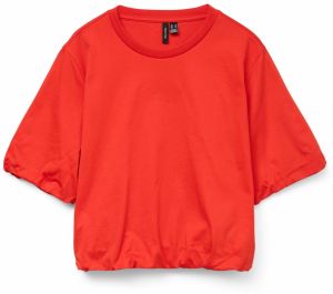 Vero Moda Petite Tričko 'VMAYA PENNY'  ohnivo červená