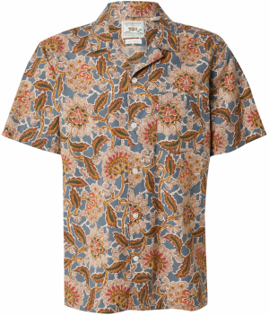 LEVI'S ® Košeľa  tmelová / enciánová / hnedá / tmavožltá