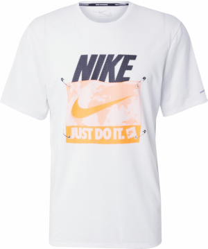 NIKE Funkčné tričko 'ENERGY'  svetlooranžová / čierna / biela