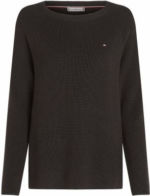 TOMMY HILFIGER Sveter  čierna