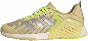 ADIDAS PERFORMANCE Športová obuv 'Dropset 3'  medová / neónovo zelená / strieborná