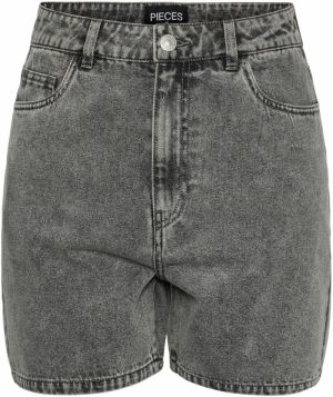 PIECES Džínsy 'PCAbbi'  sivý denim